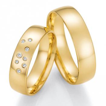 Trauringe Gelbgold von Ruesch 66/47050-055